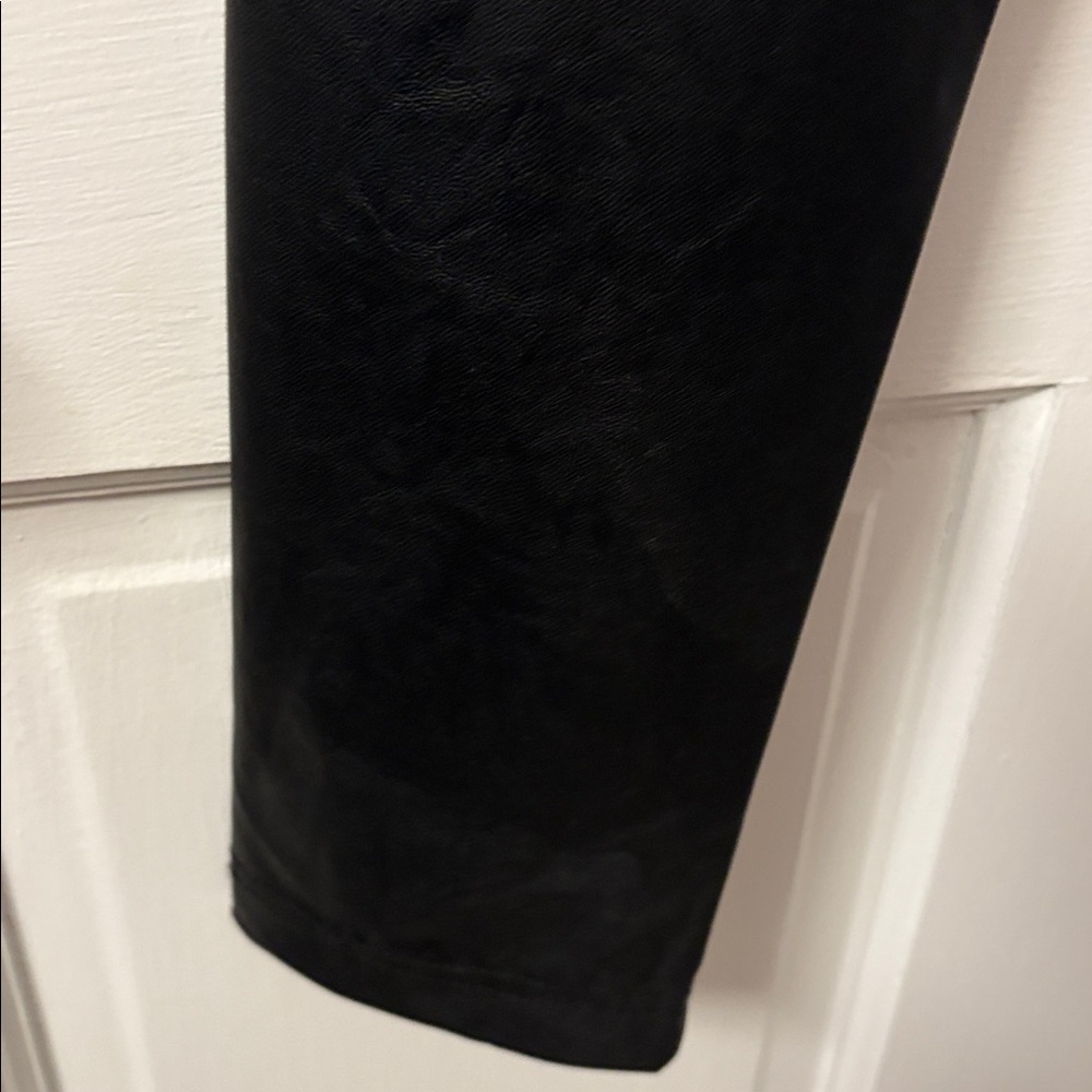 Boston Proper Black‎ Leatherette Pants XS - Picture 13 of 14